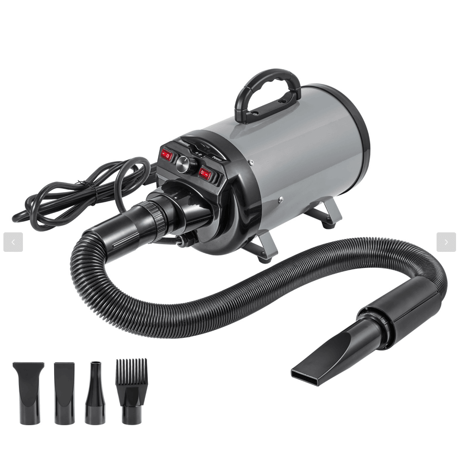 Powerful 2800W Pet Hair Dryer with Adjustable Airflow & Temperature