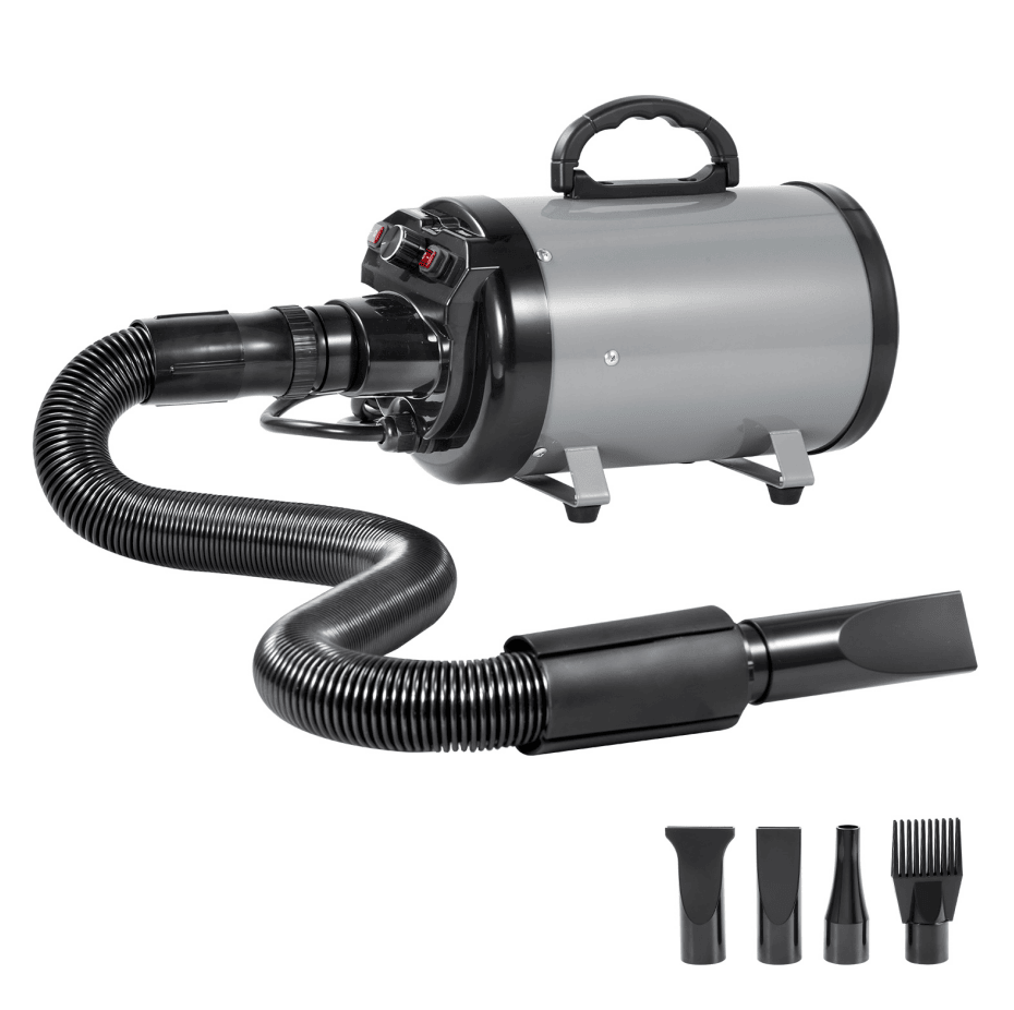 Powerful 2800W Pet Hair Dryer with Adjustable Airflow & Temperature