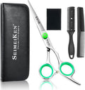Professional Hair Cutting Scissors Kit with Comb and Case – 6.0 Stainless structured Barber Shears