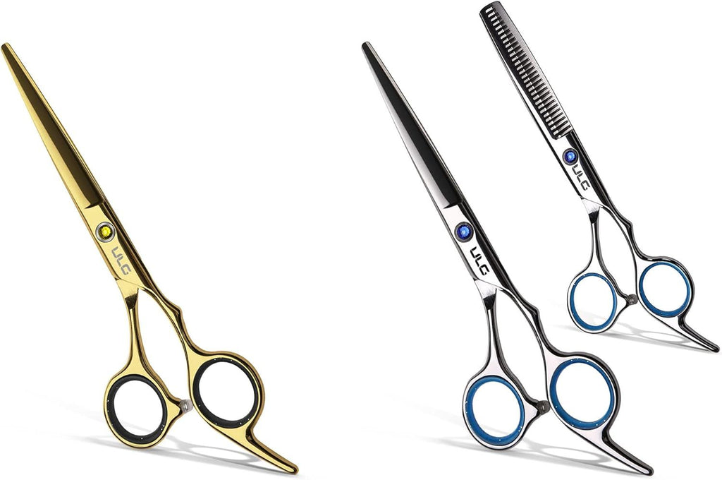 Professional Pet Grooming Scissors Kit – Thinning Shears & Razor Edge