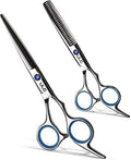Professional 6.5 Japanese Stainless structured Hair Cutting Scissors Kit with Thinning Shears