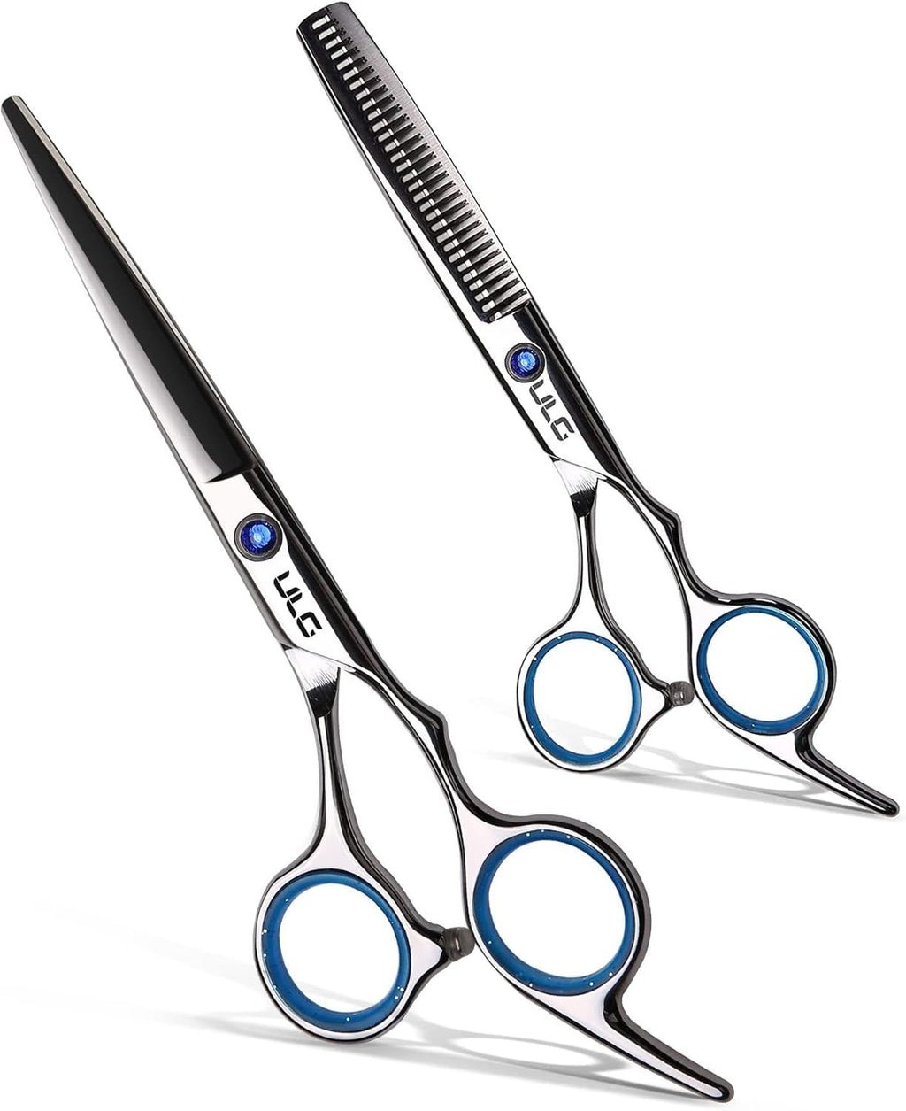 Professional 6.5 Japanese Stainless structured Hair Cutting Scissors Kit with Thinning Shears