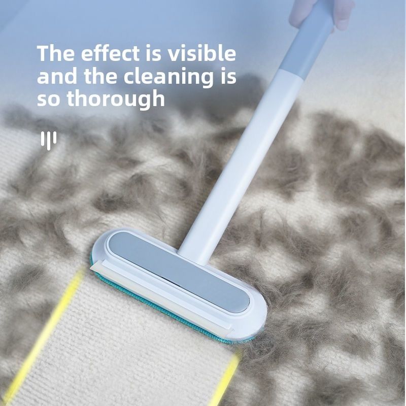 Two-in-One Pet Hair Removal Brush with Erasing and Scraping Sides