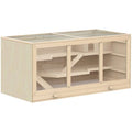 Three-Tier furniture-style Hamster Cage with Ramps and Tunnel