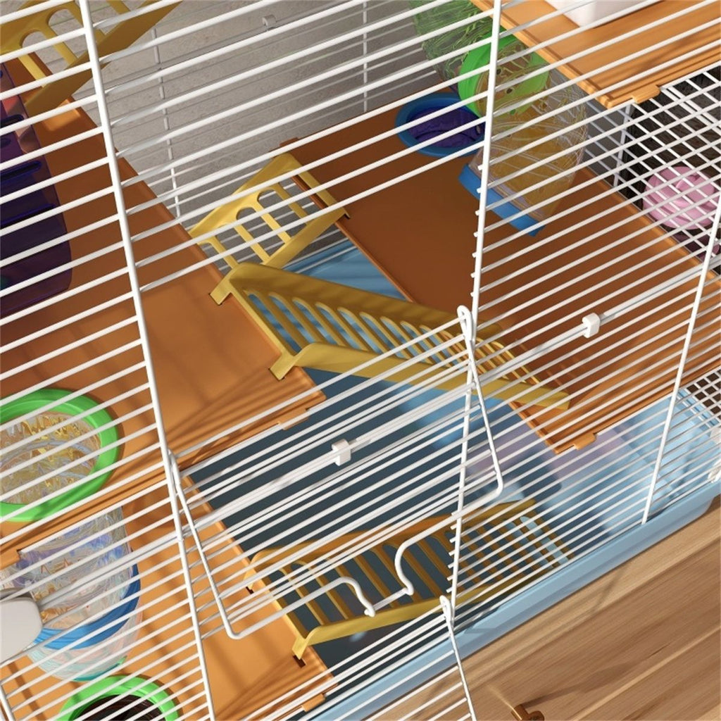 5-Tier Hamster Cage with Tubes & Accessories – Fun Home for Small Pets