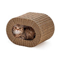 Handwoven Cat Cave House for Indoor Kittens