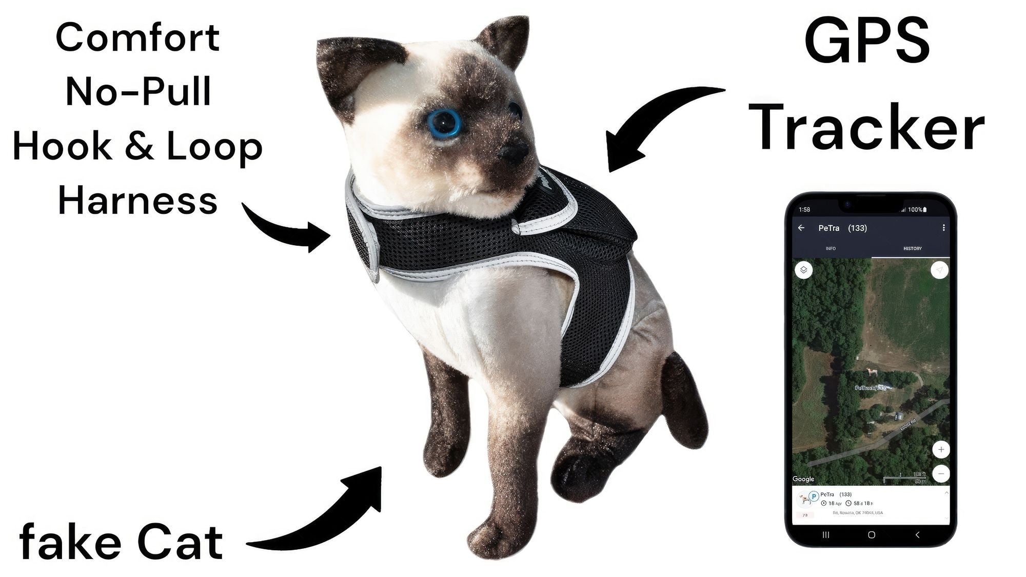 Keep Tabs on Your Furry Friend – Pet Tracker XL GPS Harness