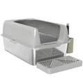Keep Your Home Clean with This High-Walled Litter Box & Accessories