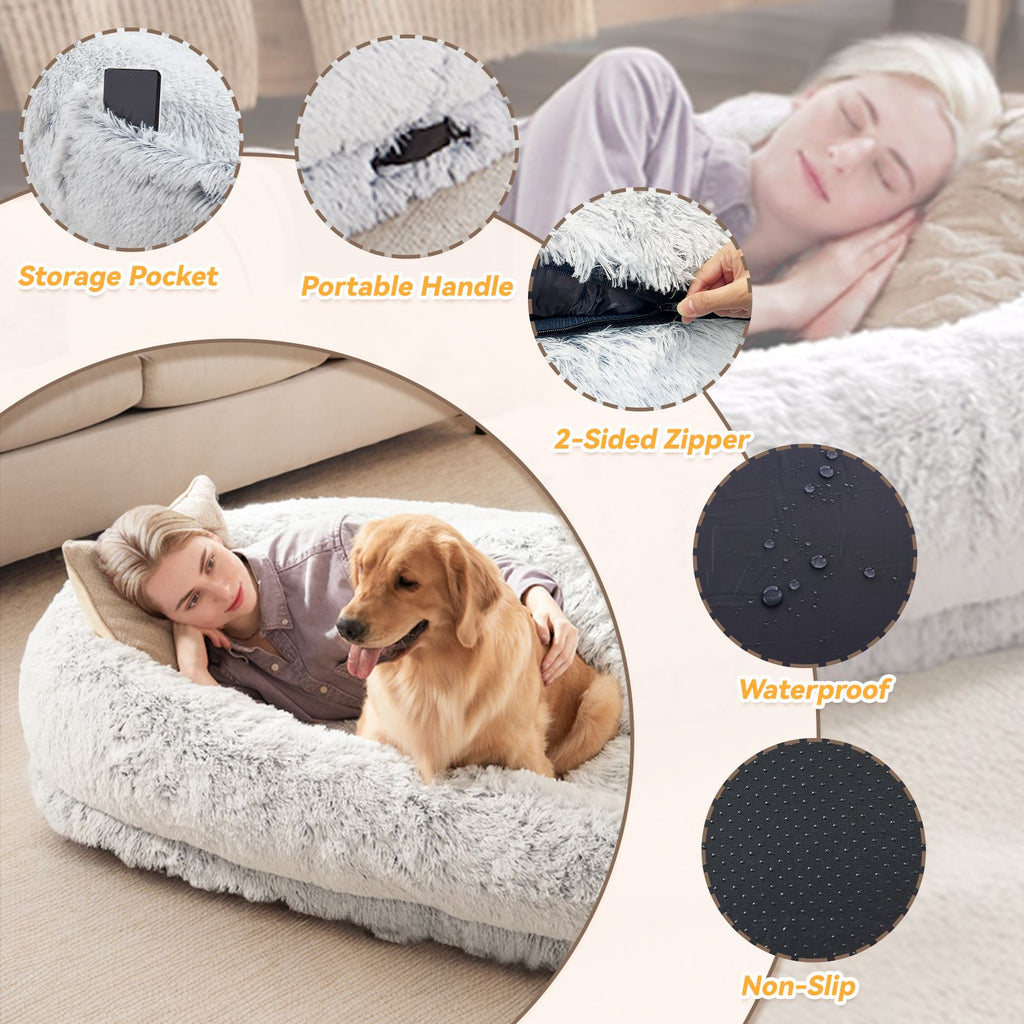 The Ultimate Human Dog Bed: Snuggle with Your Pup in Luxurious Comfort