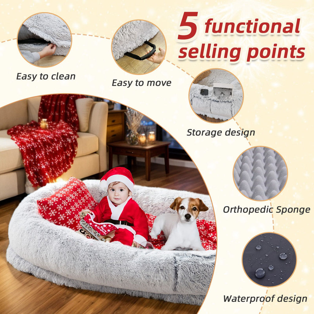 The Ultimate Human Dog Bed: Snuggle with Your Pup in Luxurious Comfort