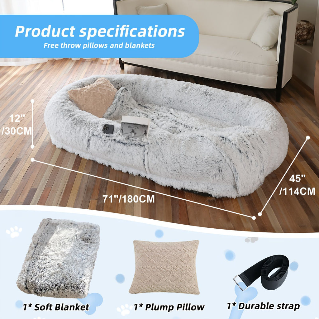 The Ultimate Human Dog Bed: Snuggle with Your Pup in Luxurious Comfort