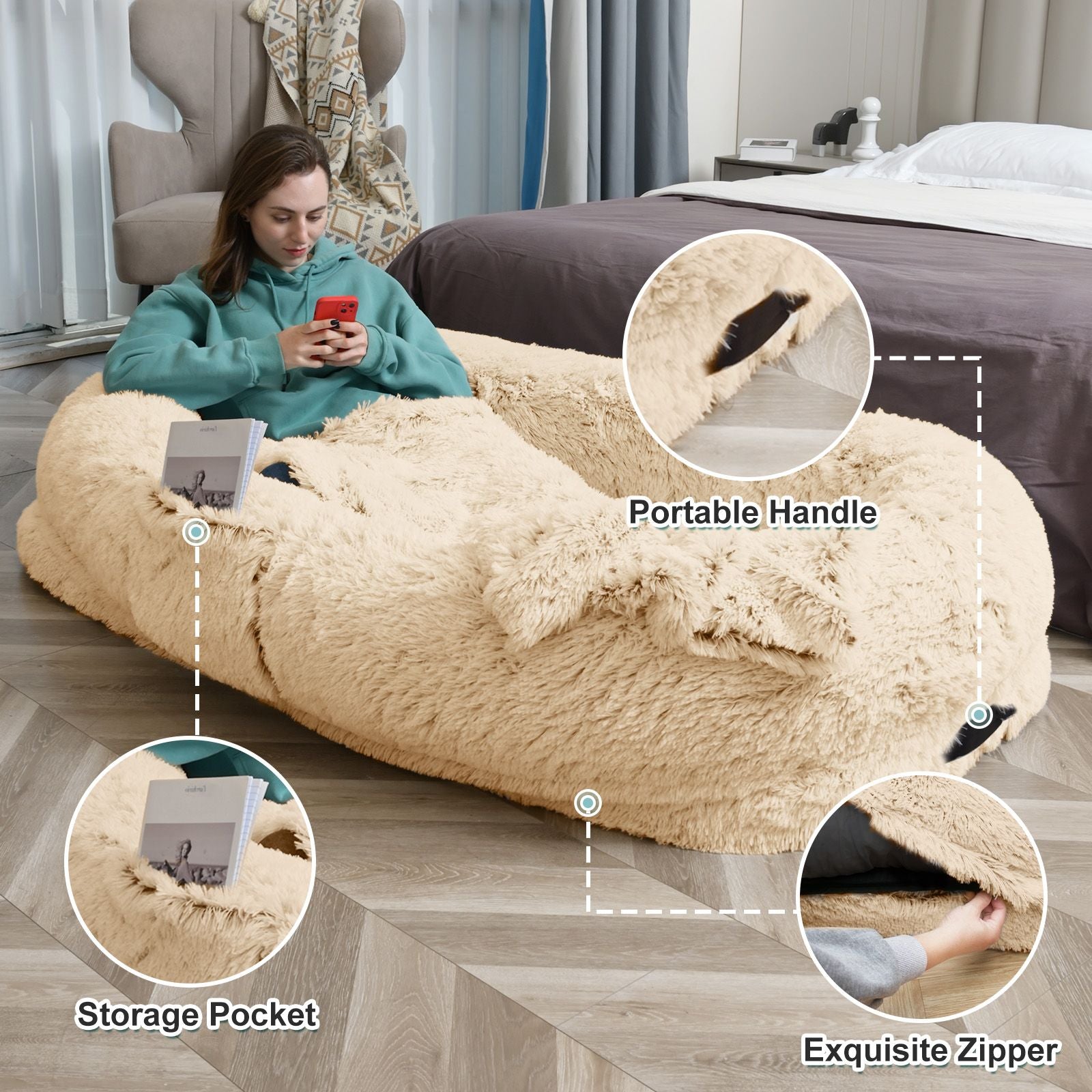 The Ultimate Human Dog Bed: Snuggle with Your Pup in Luxurious Comfort