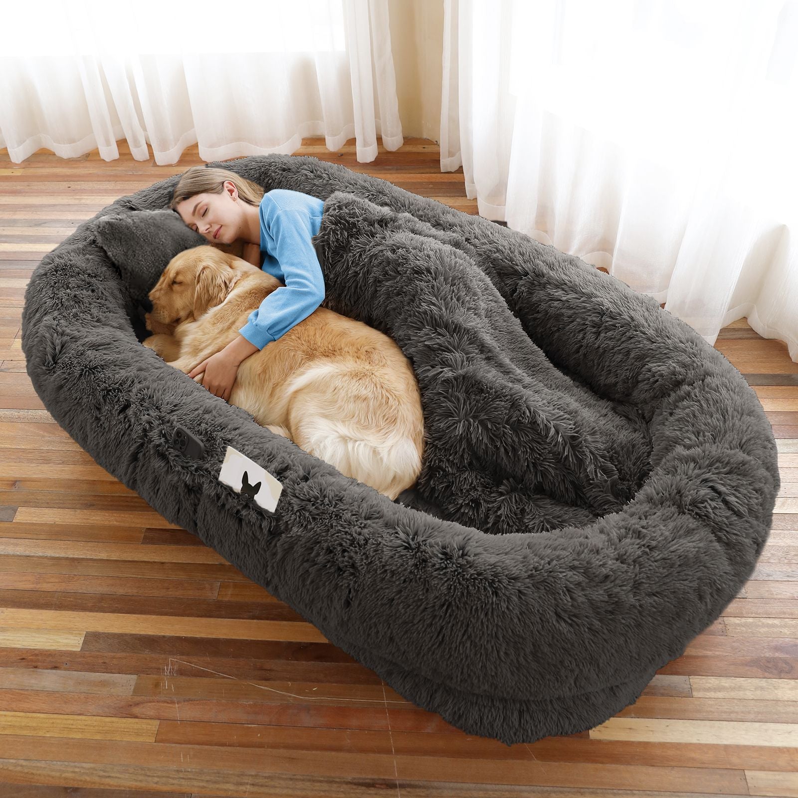 The Ultimate Human Dog Bed: Snuggle with Your Pup in Luxurious Comfort