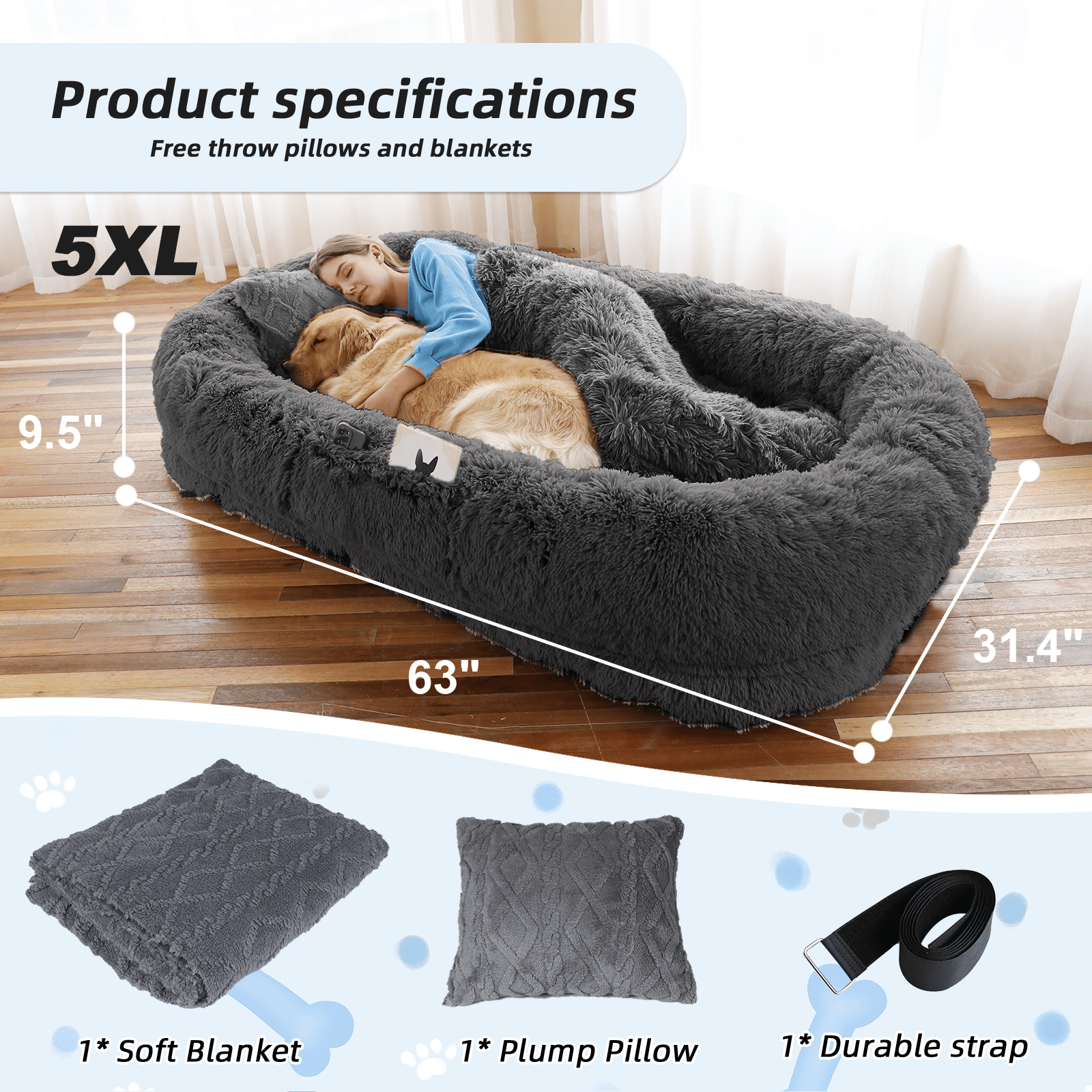 The Ultimate Human Dog Bed: Snuggle with Your Pup in Luxurious Comfort