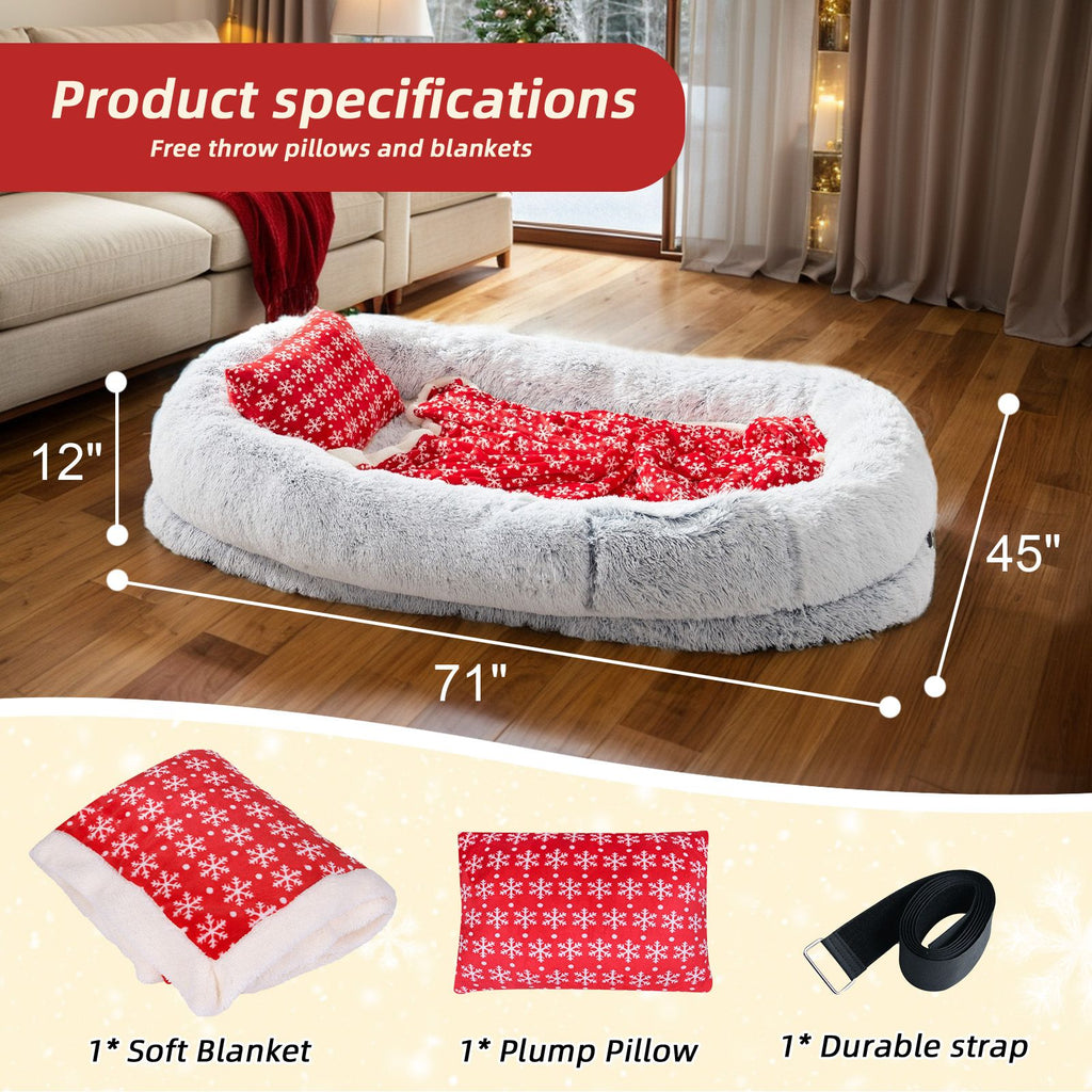 The Ultimate Human Dog Bed: Snuggle with Your Pup in Luxurious Comfort