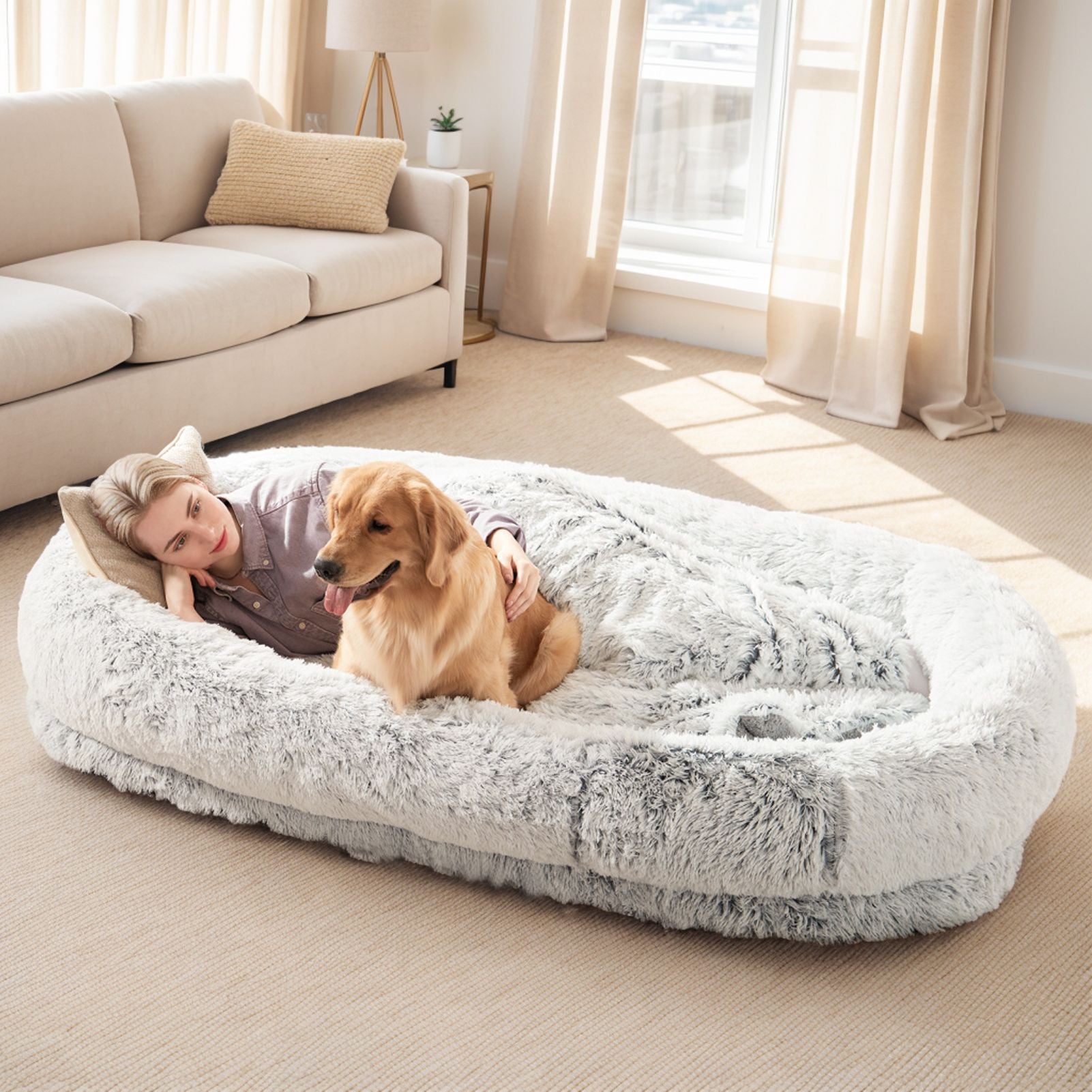 The Ultimate Human Dog Bed: Snuggle with Your Pup in Luxurious Comfort
