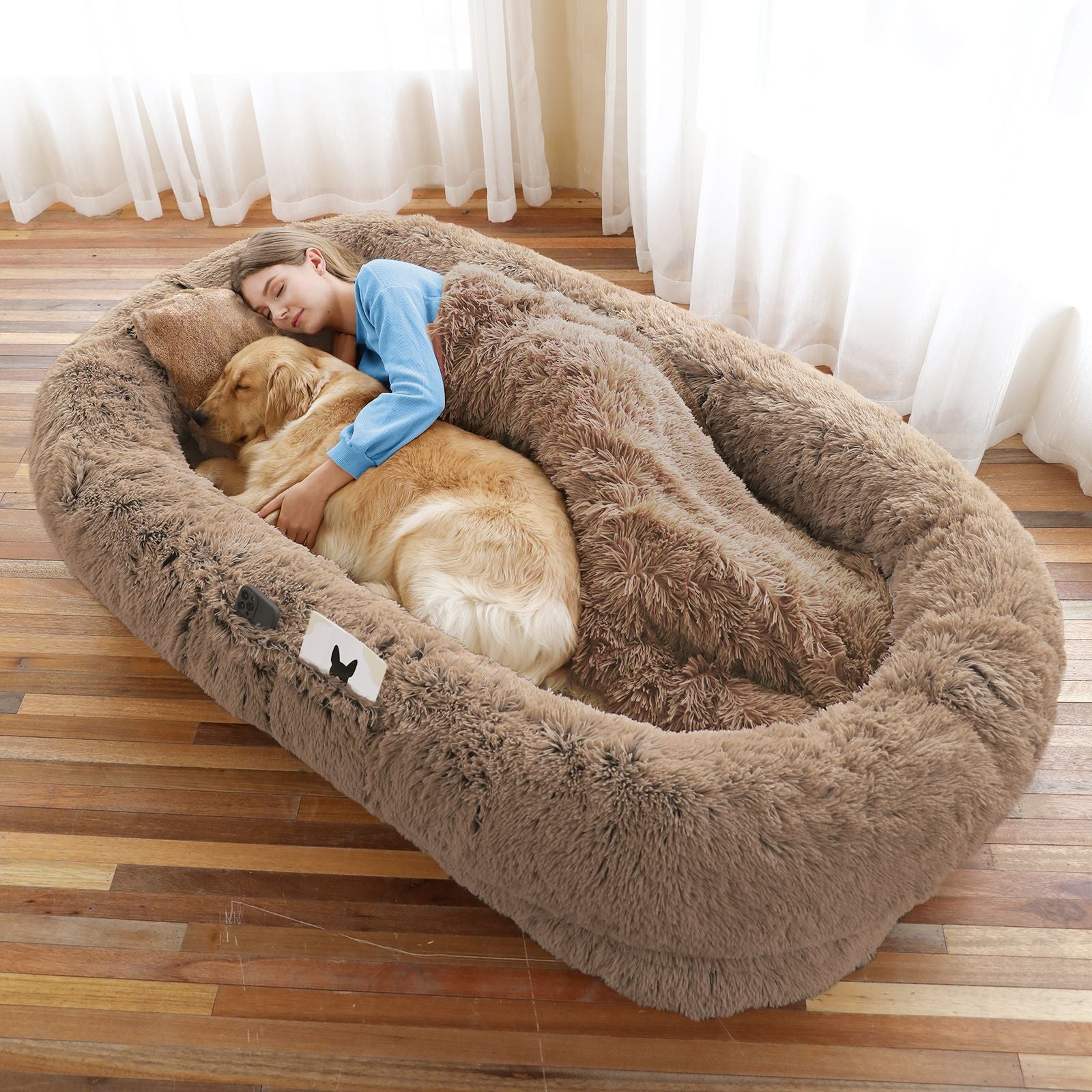 The Ultimate Human Dog Bed: Snuggle with Your Pup in Luxurious Comfort