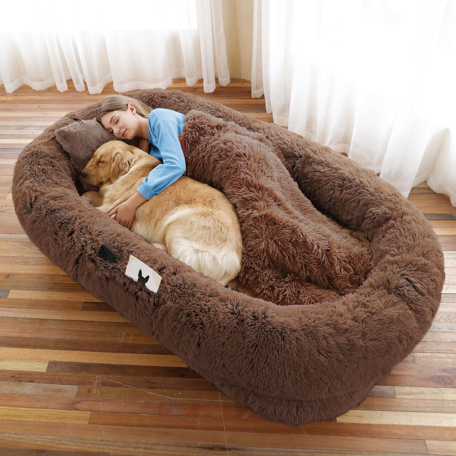 The Ultimate Human Dog Bed: Snuggle with Your Pup in Luxurious Comfort