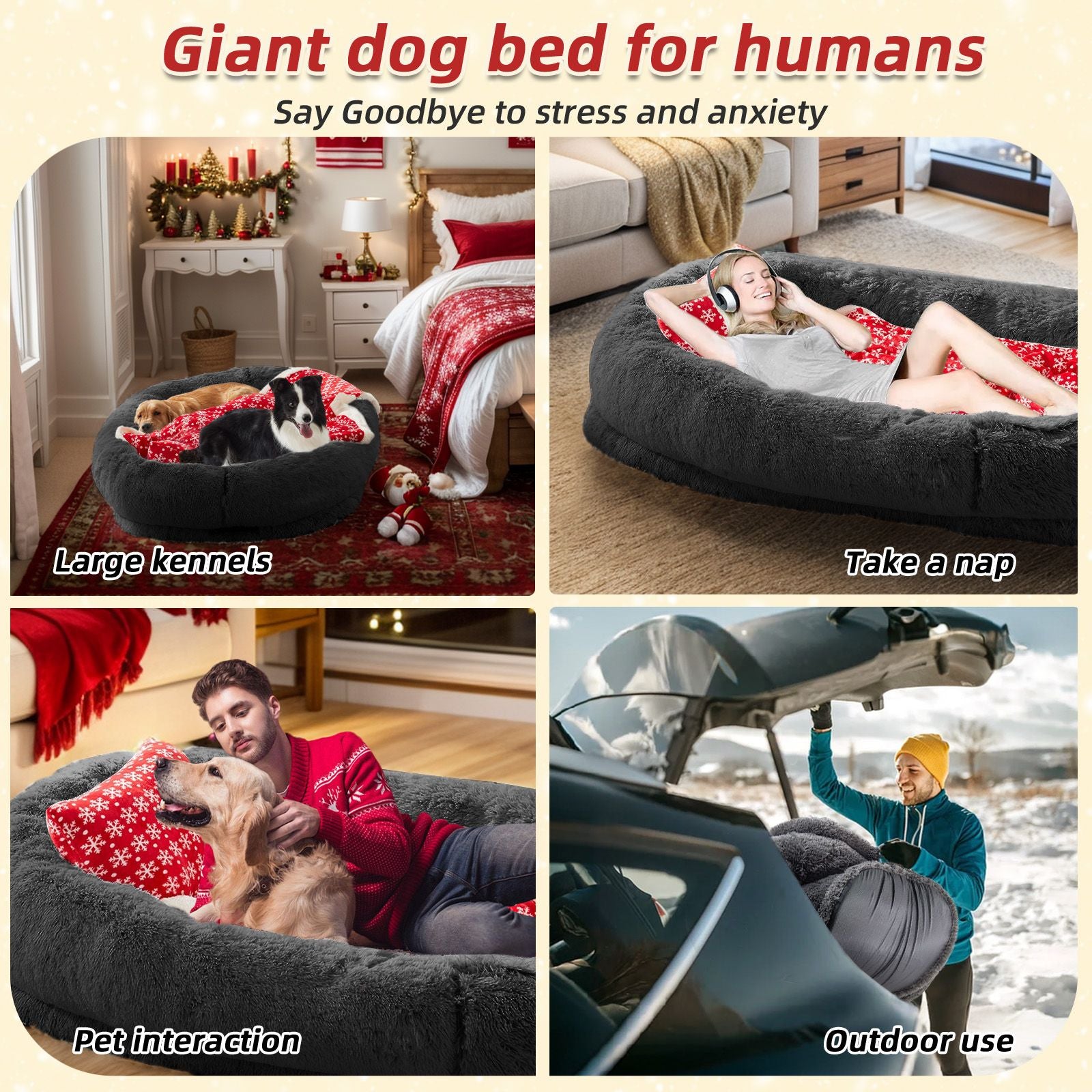 The Ultimate Human Dog Bed: Snuggle with Your Pup in Luxurious Comfort