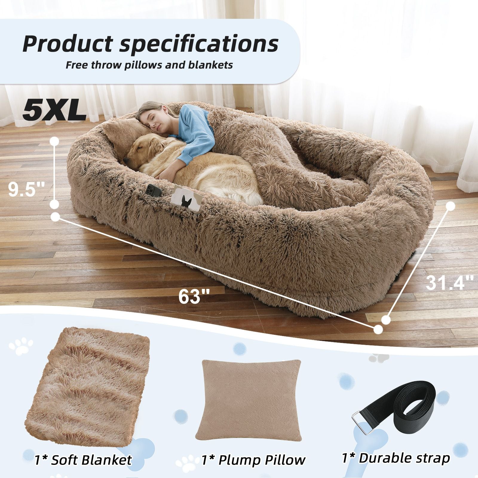 The Ultimate Human Dog Bed: Snuggle with Your Pup in Luxurious Comfort