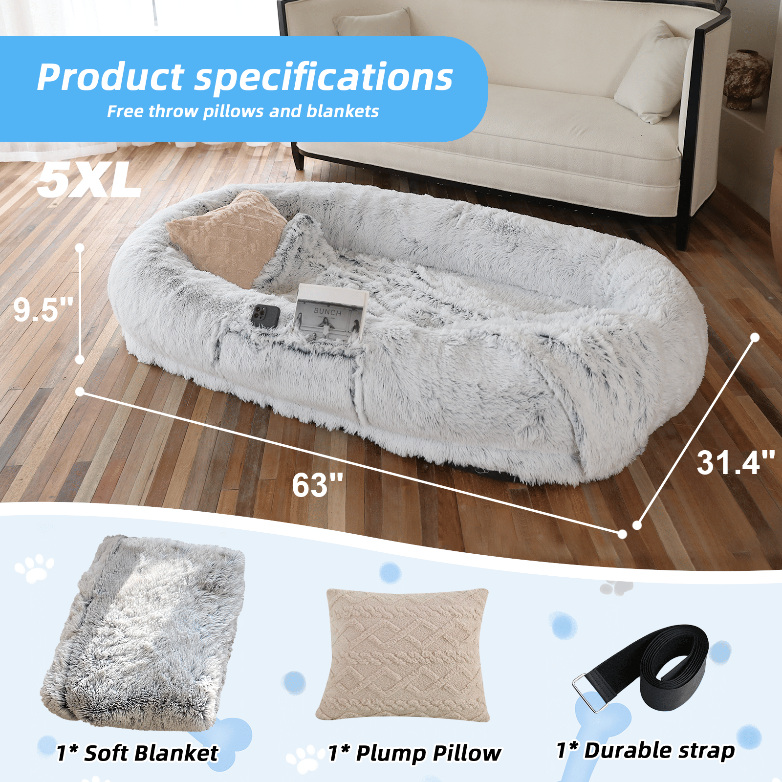 The Ultimate Human Dog Bed: Snuggle with Your Pup in Luxurious Comfort