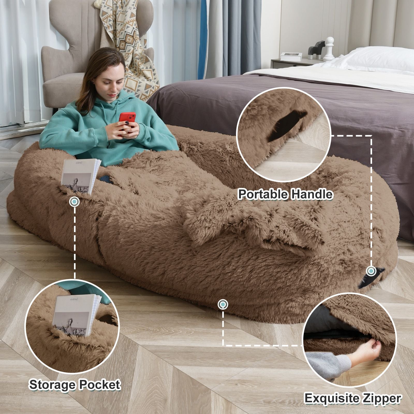 The Ultimate Human Dog Bed: Snuggle with Your Pup in Luxurious Comfort