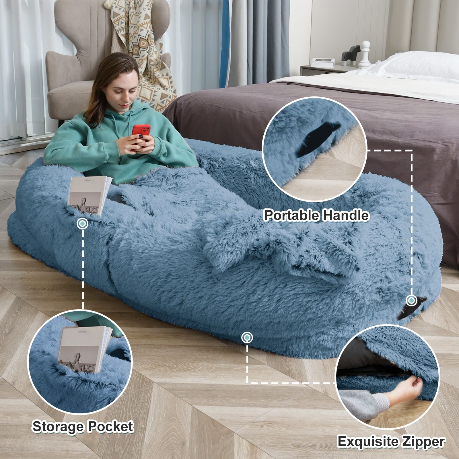 The Ultimate Human Dog Bed: Snuggle with Your Pup in Luxurious Comfort