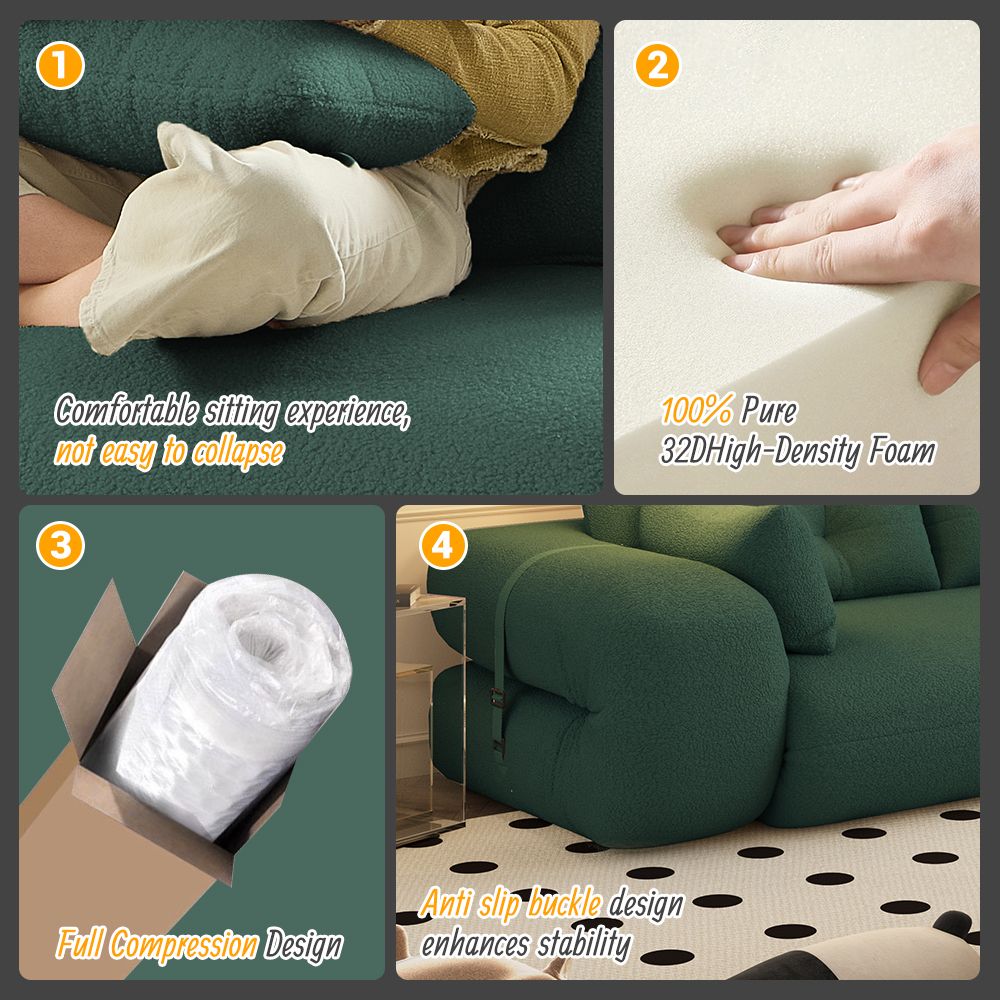 Multi-Functional Foldable Sofa Bed for Pets and Family