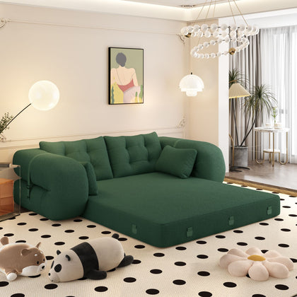 Multi-Functional Foldable Sofa Bed for Pets and Family