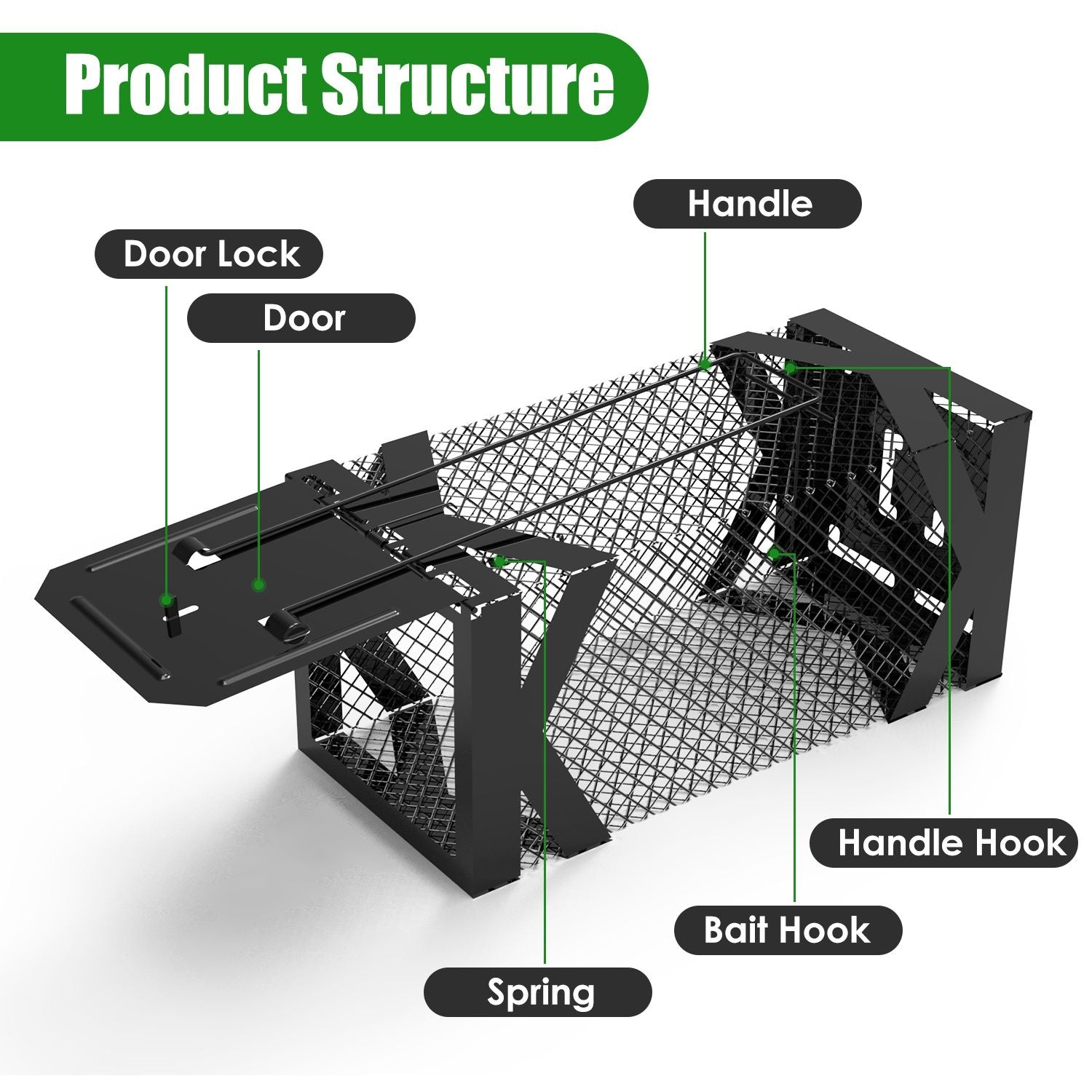 Humane Mouse Trap Cage – Catch & Release Without Harm