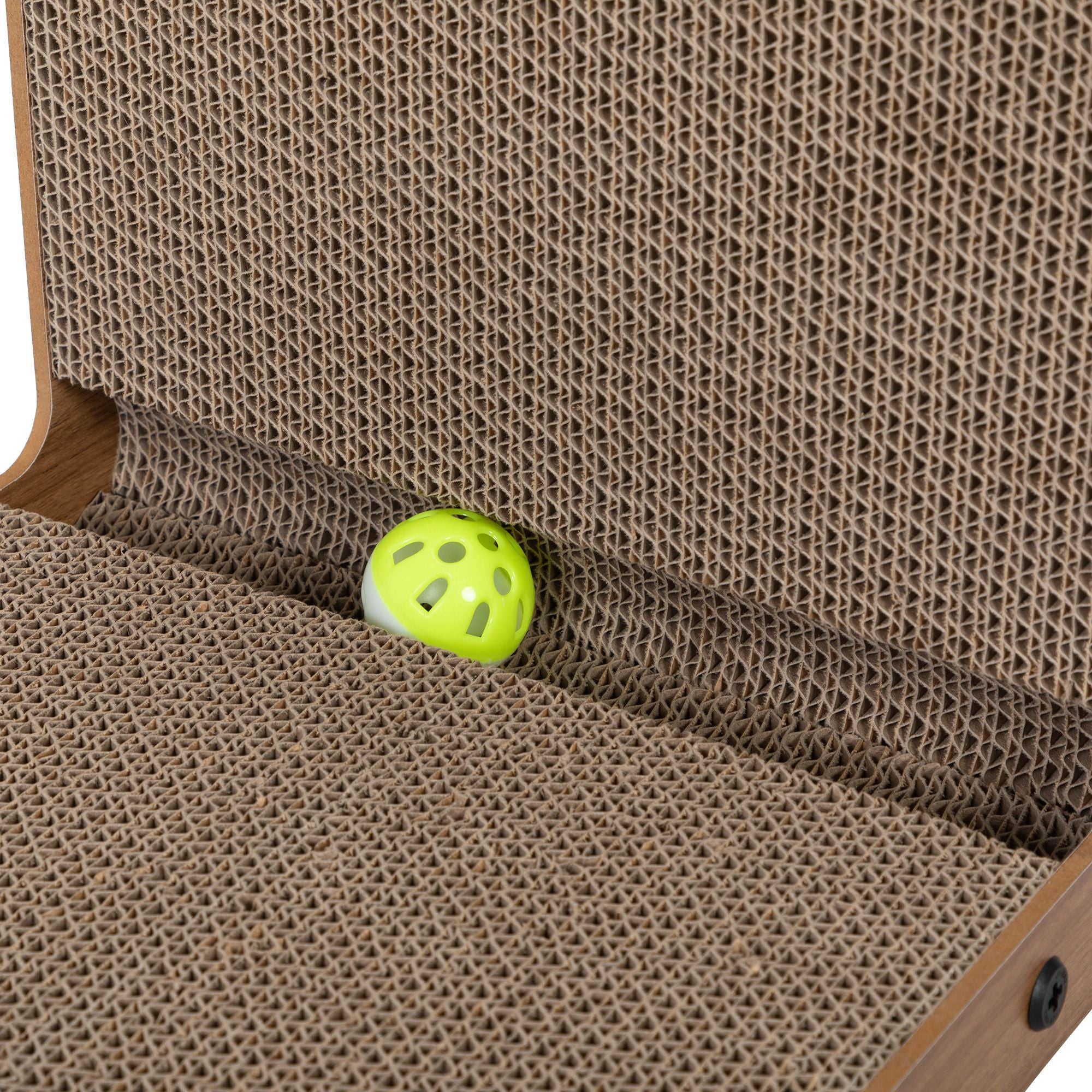 Give Your Cat the Ultimate Scratching Experience with Bell & Toy!