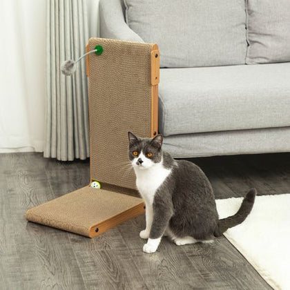Give Your Cat the Ultimate Scratching Experience with Bell & Toy!