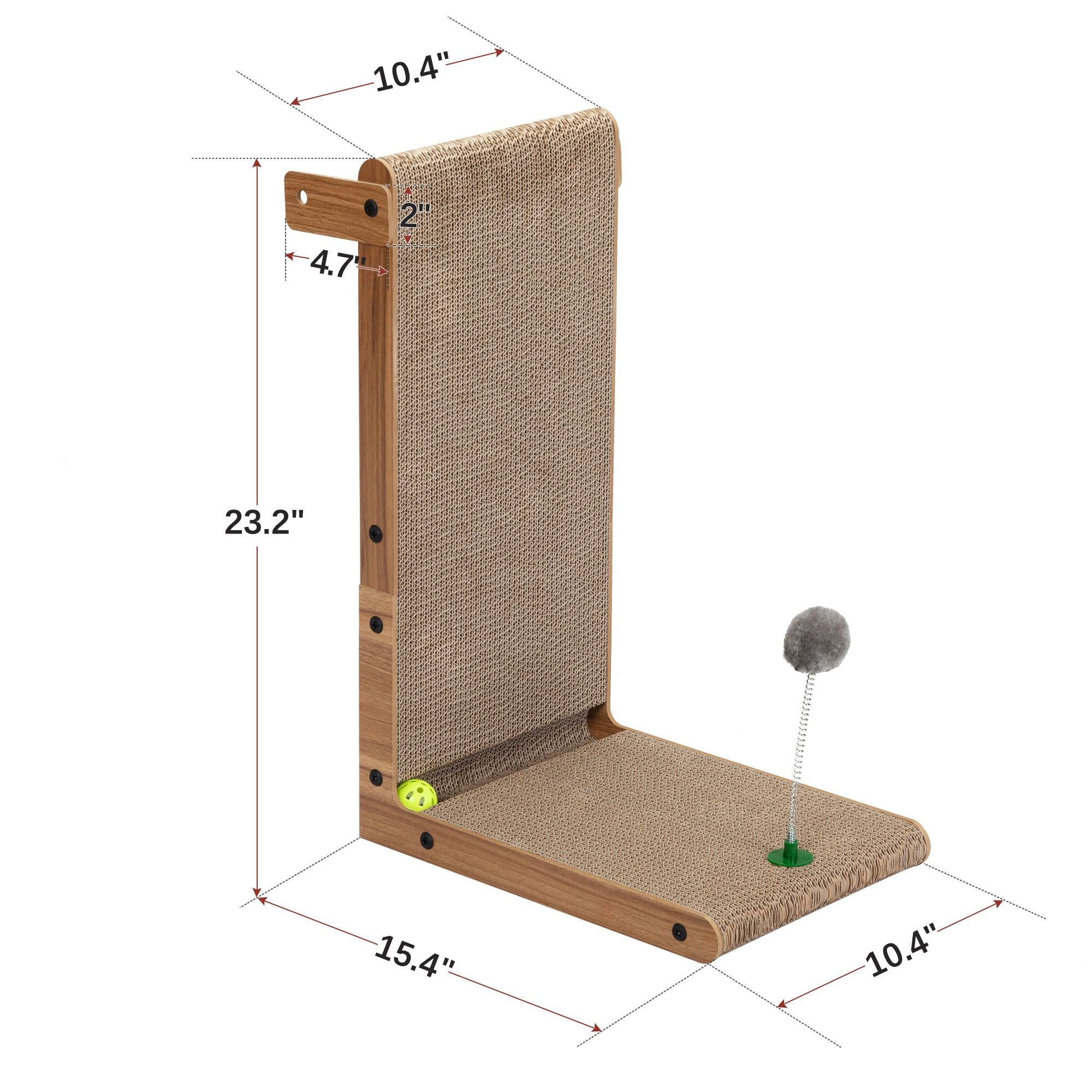 Give Your Cat the Ultimate Scratching Experience with Bell & Toy!