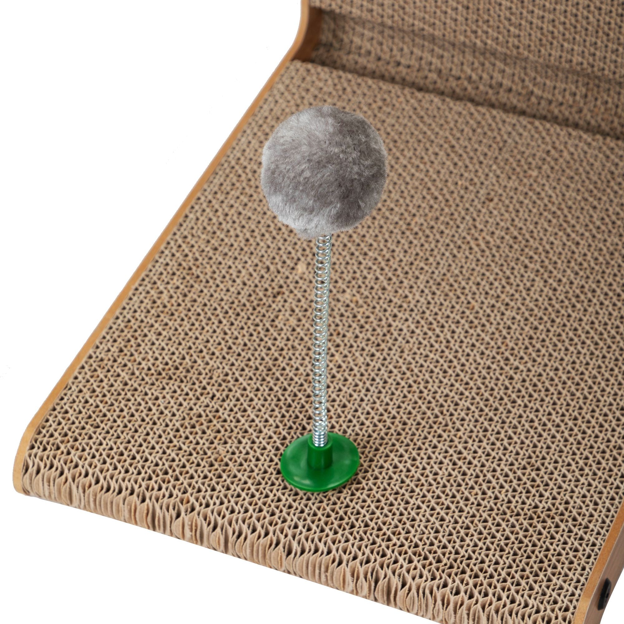 Give Your Cat the Ultimate Scratching Experience with Bell & Toy!