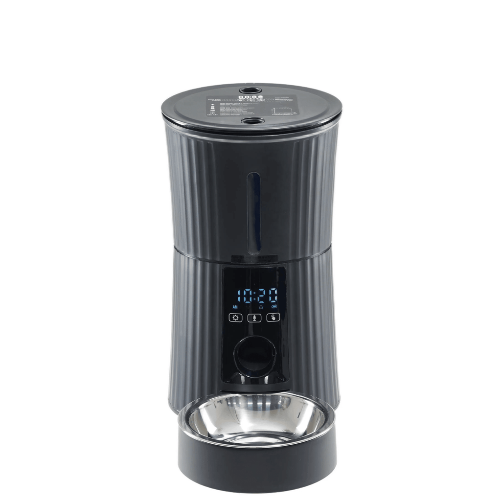 Intelligent feeder, equipped with WiFi application control function, a 4-liter capacity intelligent pet food dispenser specifically for cats and dog