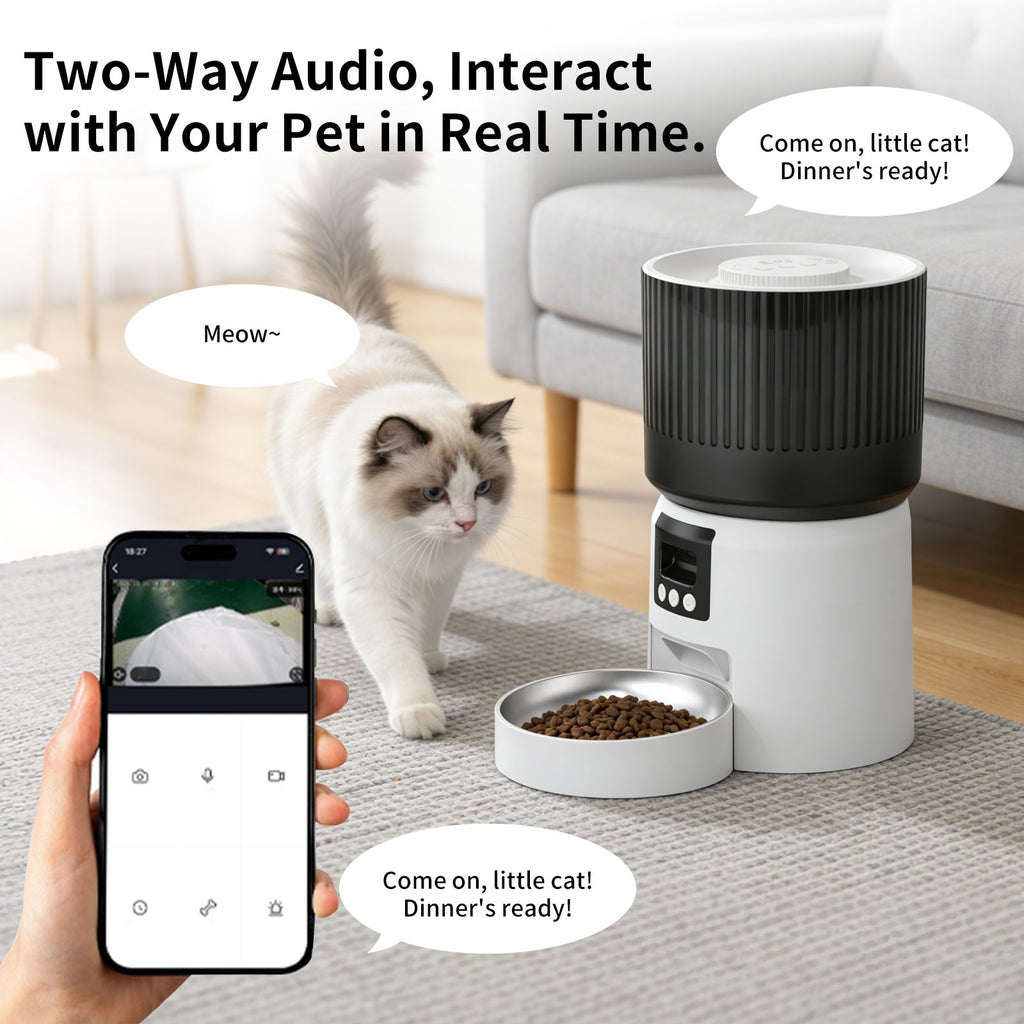 Never Miss a Meal: Smart Auto Feeder with Timed & Remote Control