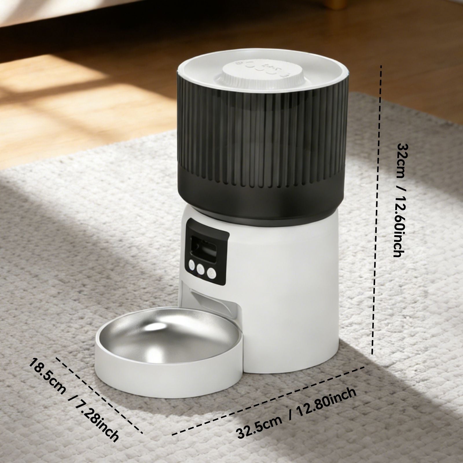 Never Miss a Meal: Smart Auto Feeder with Timed & Remote Control