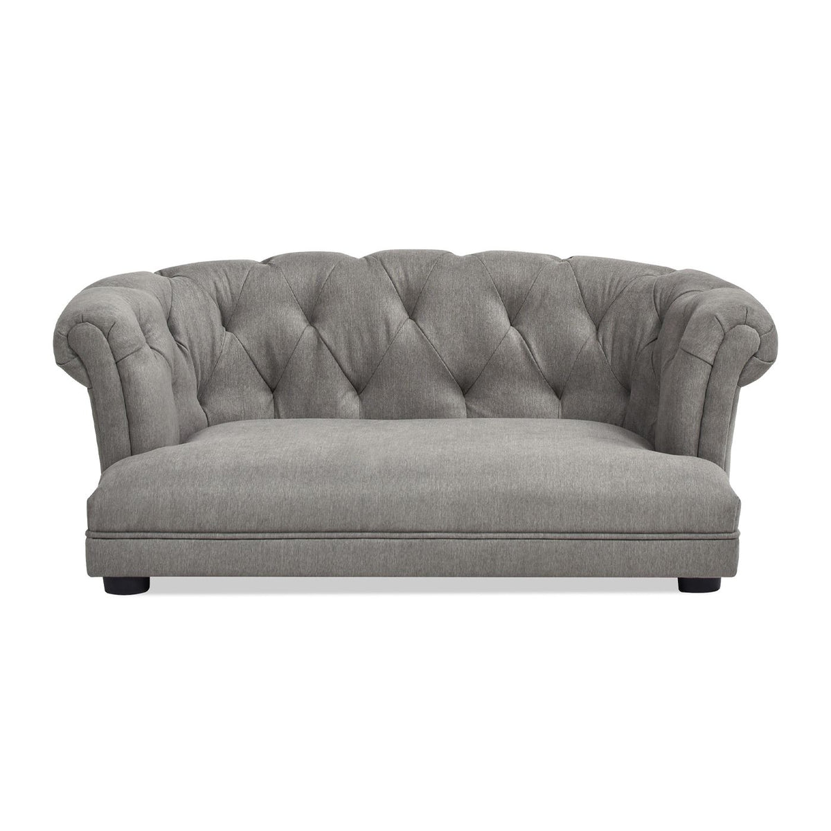 Chesterfield Dog Sofa Bed with Tufted Rolled Back and High-Density Foam