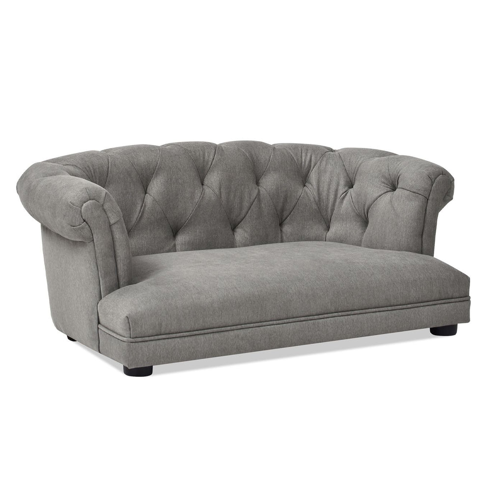 Chesterfield Dog Sofa Bed with Tufted Rolled Back and High-Density Foam