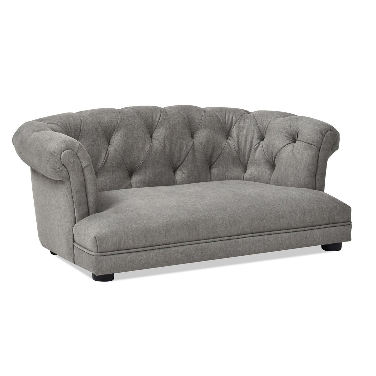 Chesterfield Dog Sofa Bed with Tufted Rolled Back and High-Density Foam
