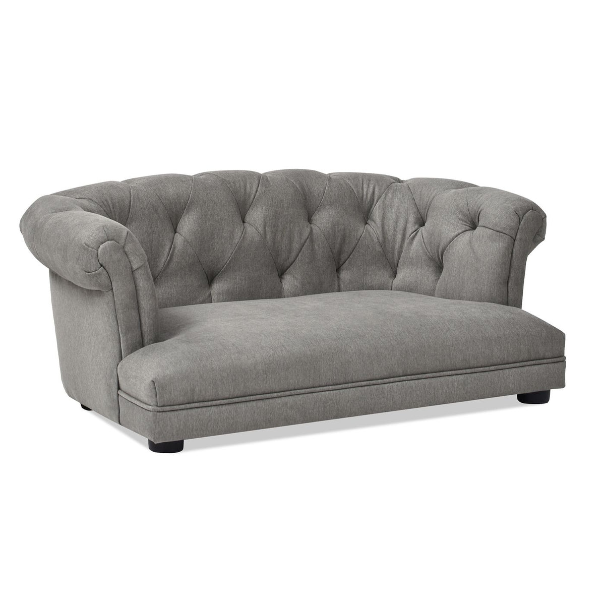 Chesterfield Dog Sofa Bed with Tufted Rolled Back and High-Density Foam