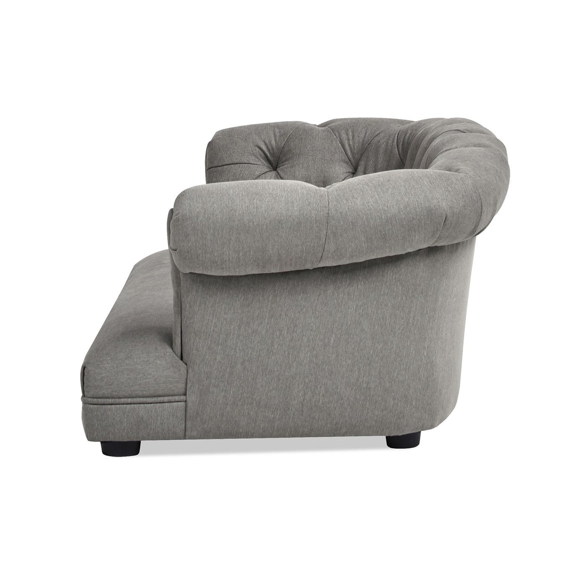 Chesterfield Dog Sofa Bed with Tufted Rolled Back and High-Density Foam
