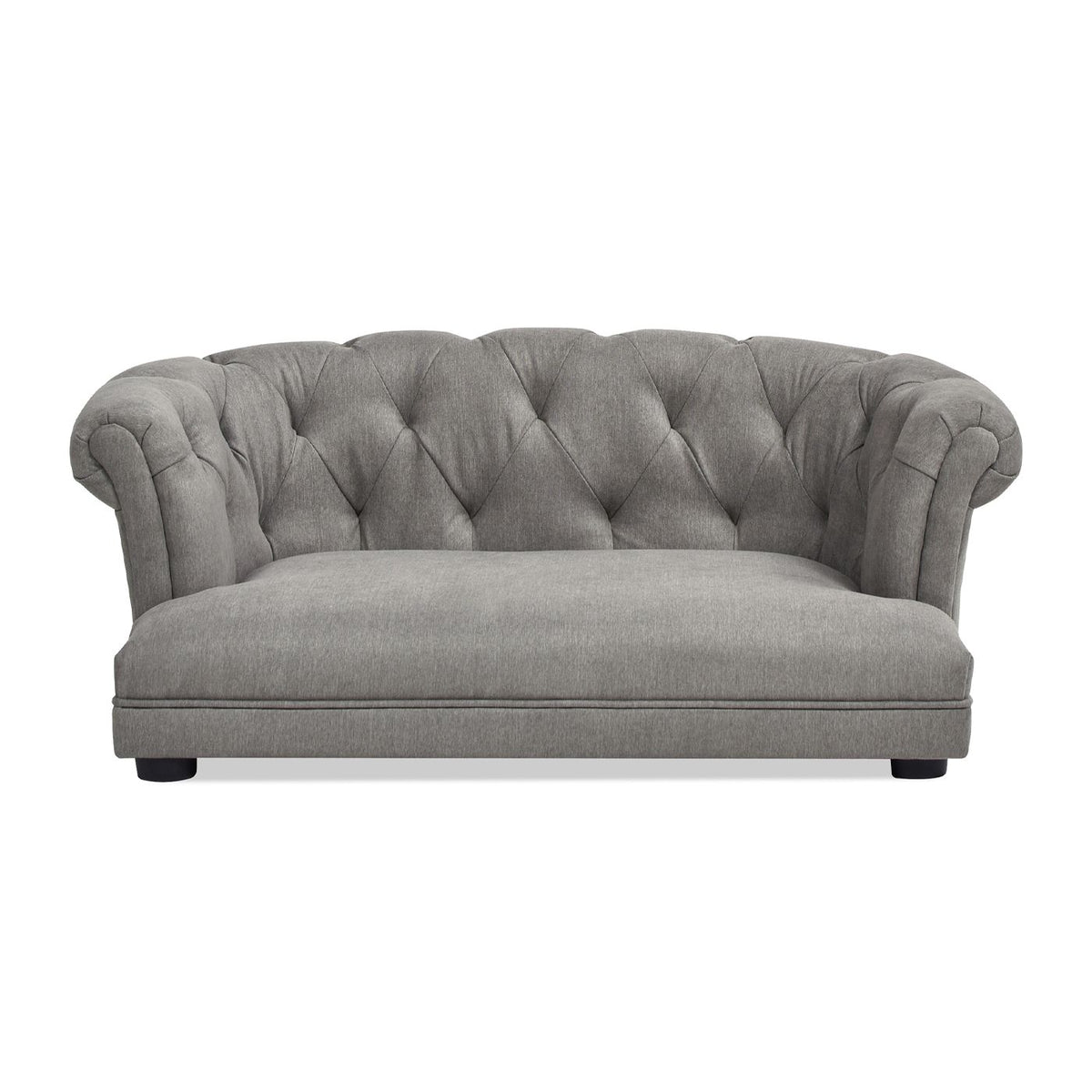 Chesterfield Dog Sofa Bed with Tufted Rolled Back and High-Density Foam
