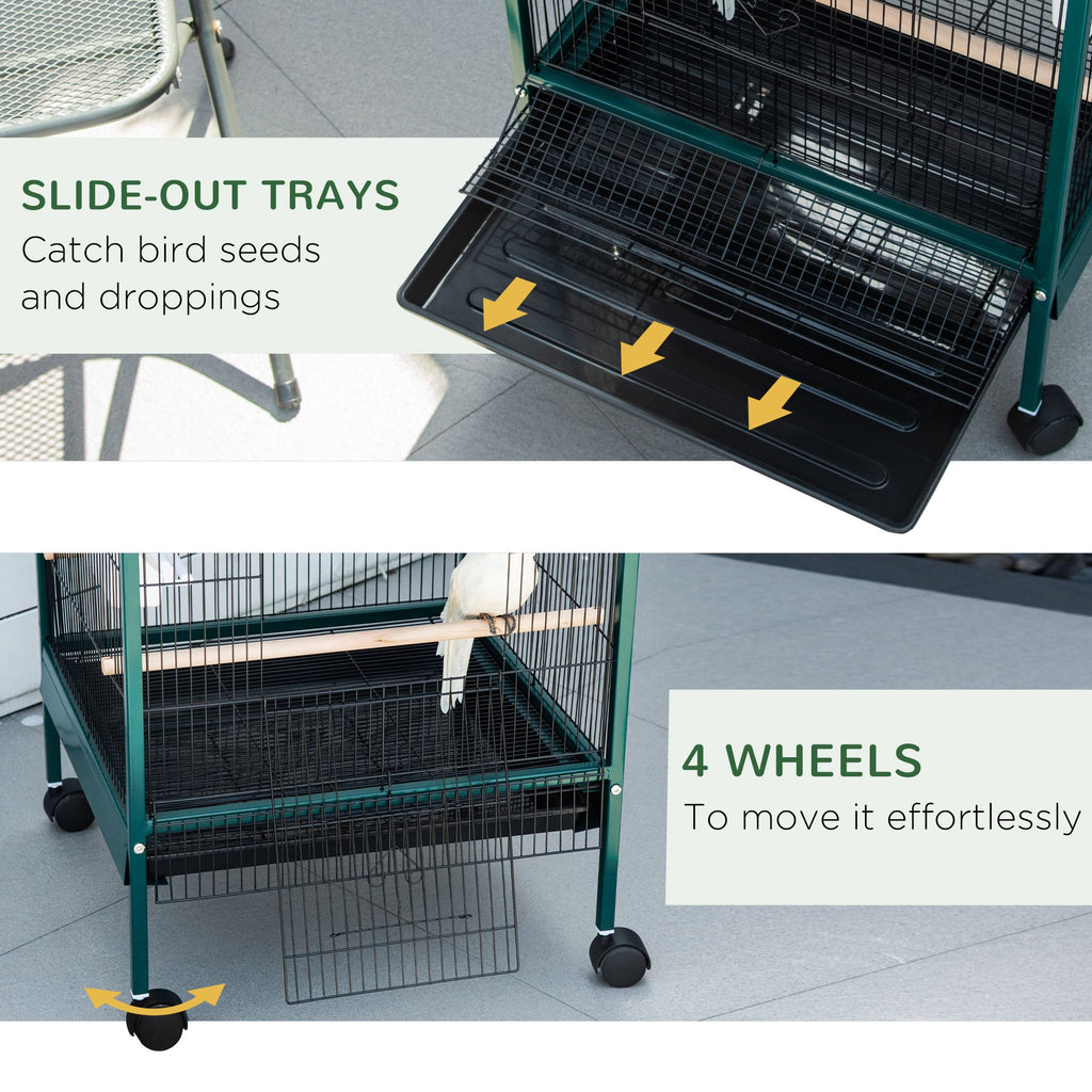 Give Your Birds Room to Soar: 55" Tall Aviary with 1.7 ft. Wingspan Width