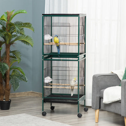 Give Your Birds Room to Soar: 55" Tall Aviary with 1.7 ft. Wingspan Width