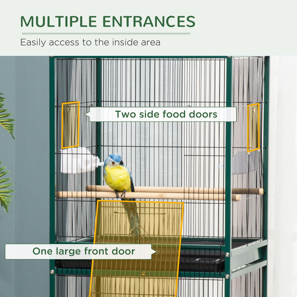 Give Your Birds Room to Soar: 55" Tall Aviary with 1.7 ft. Wingspan Width
