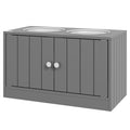 Elevate Mealtime & Organize Pet Gear with This Raised Dog Bowl & Storage Cabinet