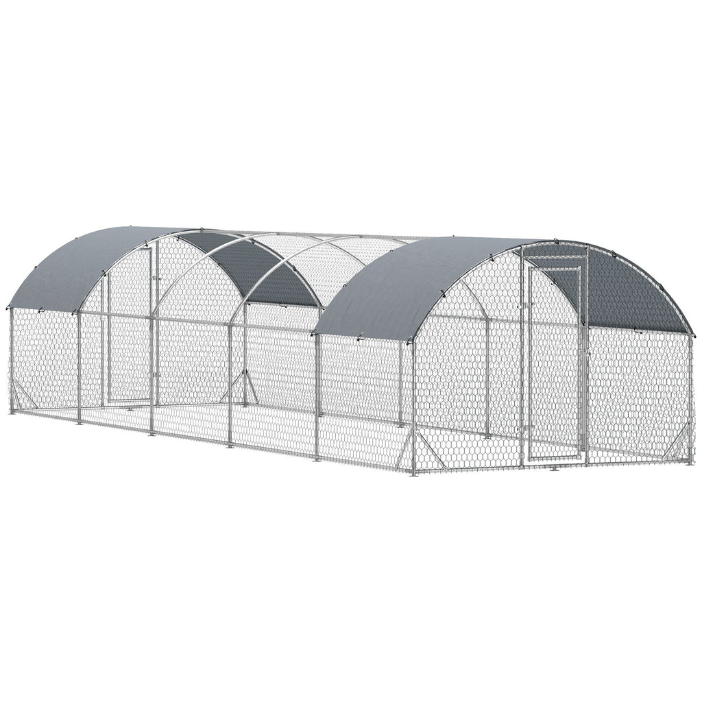Spacious Walk-In Chicken Coop – Galvanized structured & Weather-Resistant Roof – image 13