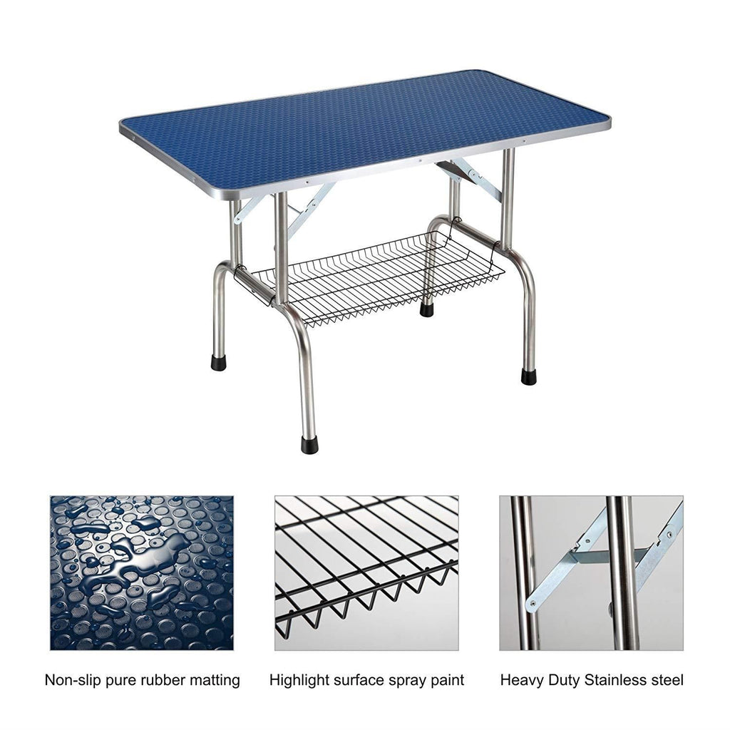 Large practical 46" Folding Pet Grooming Table with Adjustable Arm