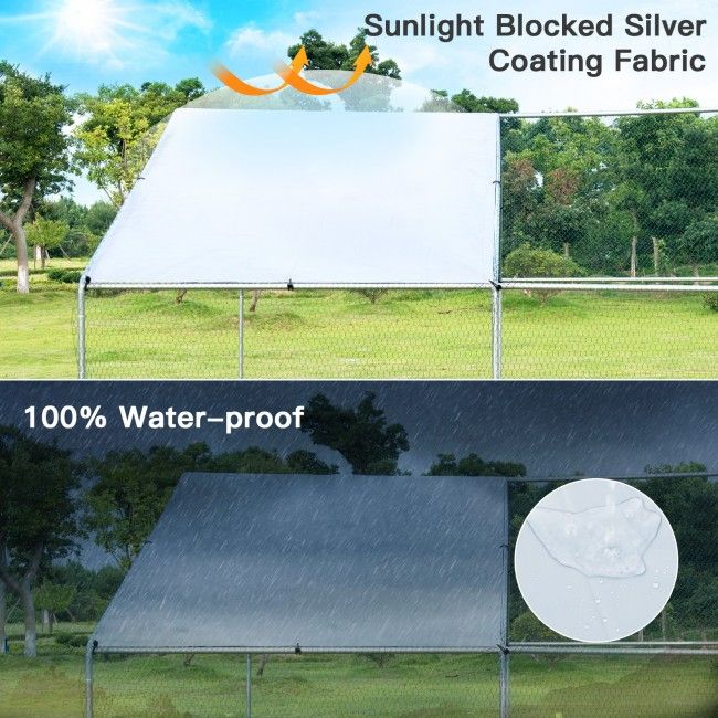 everyday Walk-in Chicken Coop with Weatherproof Cover